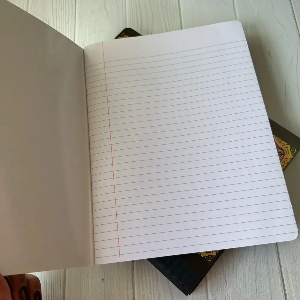 3 x Stranger Things Demogorgon 100 College 9.75 x 7.5 Ruled Notebooks